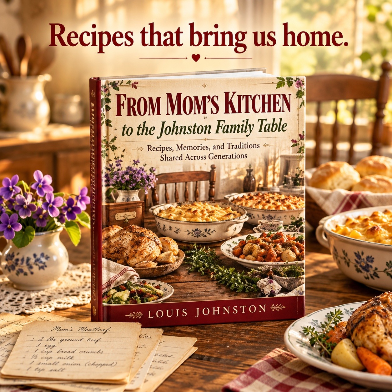 Cover of From Mom’s Kitchen to the Johnston Family Table