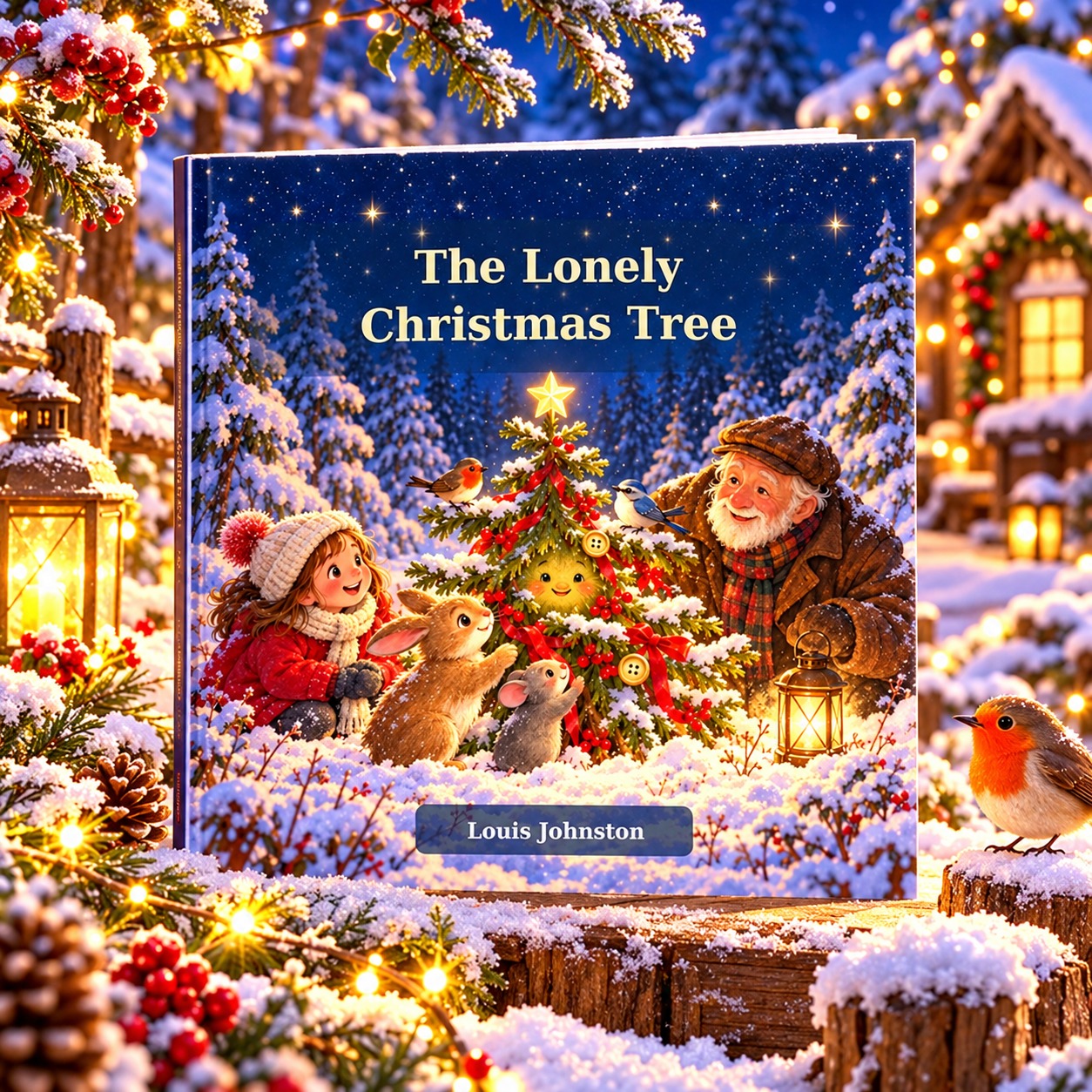 Cover of The Lonely Christmas Tree